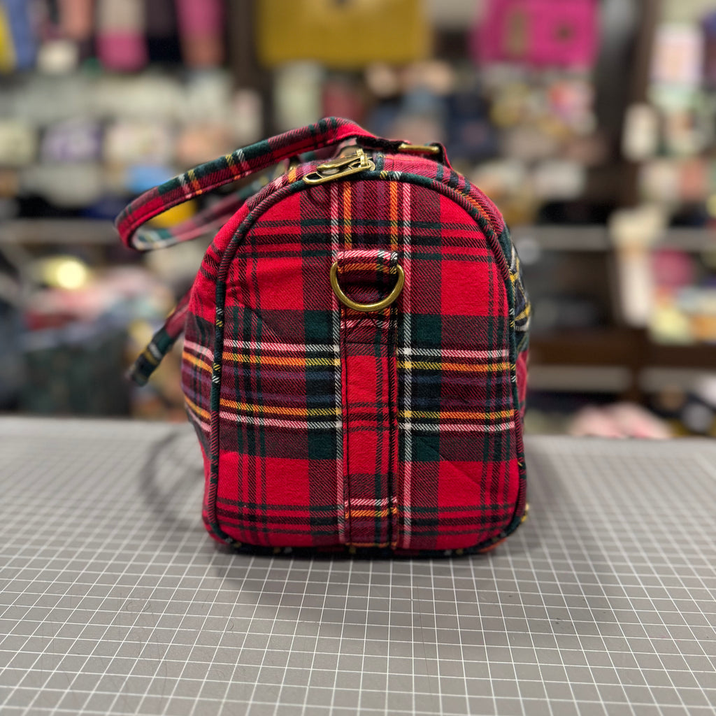 The Red Tartan 🍎 BeeKeeper Mini Carry All Handbag