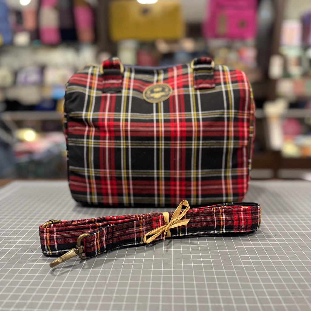 The Black Tartan ♟ BeeKeeper Mini Carry All Handbag