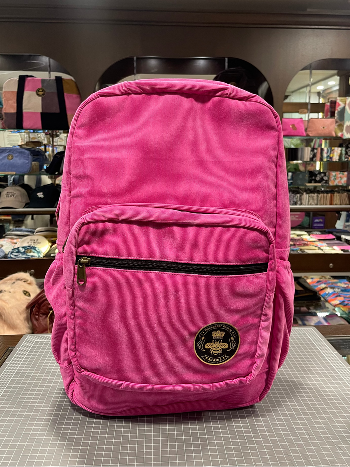 The Hot Pink 💖 Corduroy Royal BeeKeeper Backpack