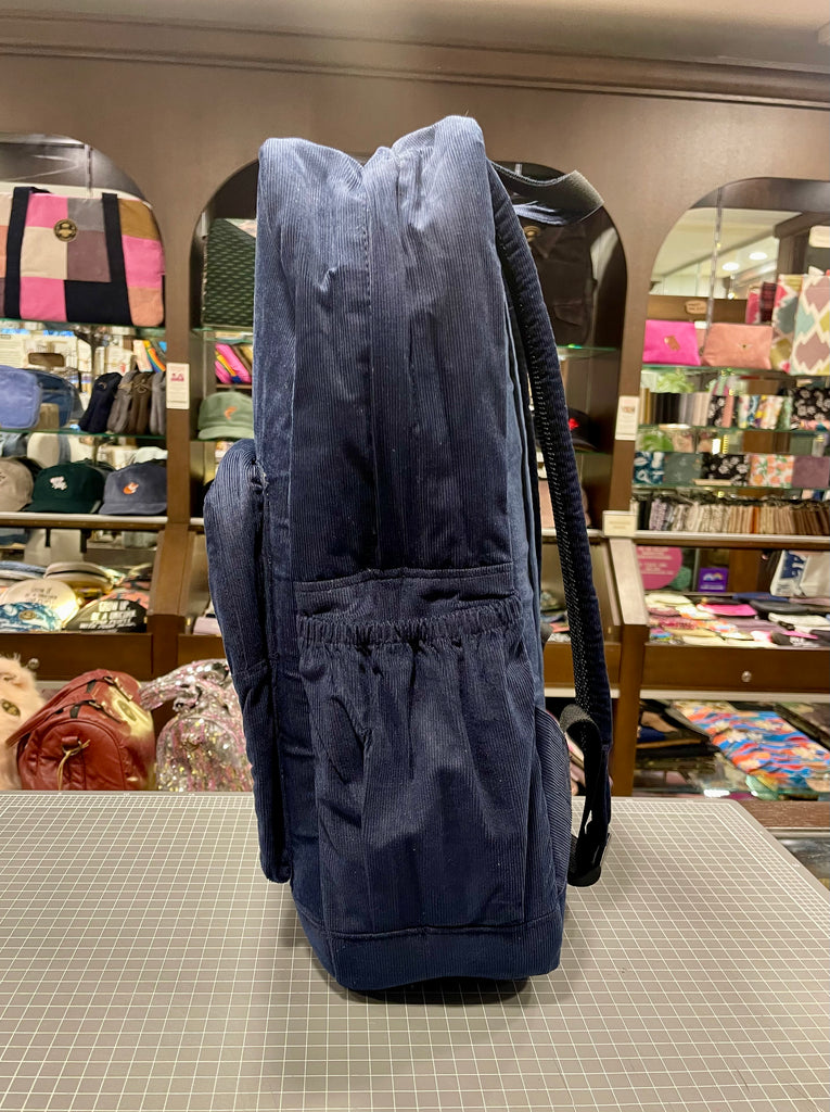 The Navy 💙 Corduroy Royal BeeKeeper Backpack