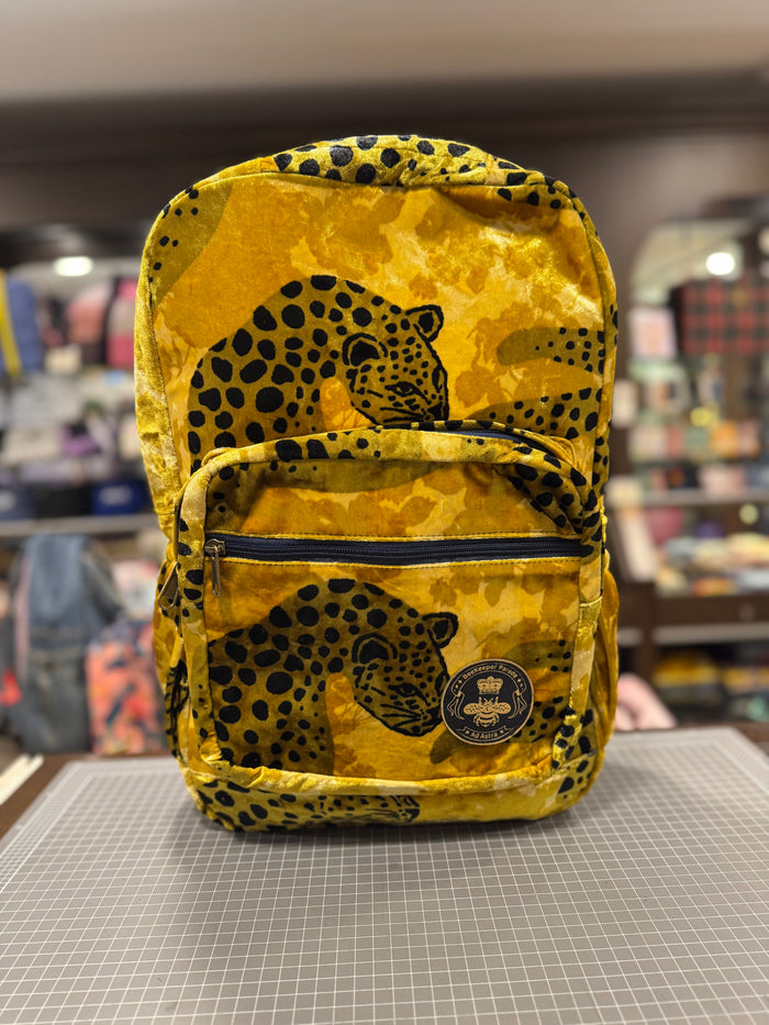 The Golden Leopard 🐆 Royal BeeKeeper Backpack