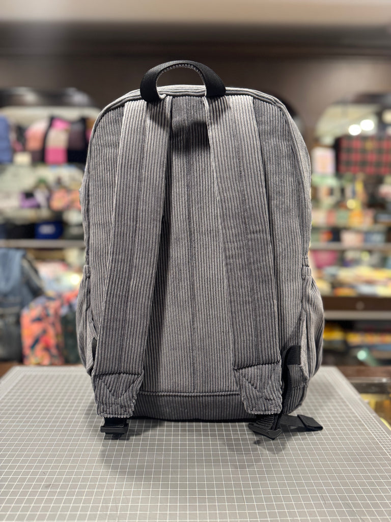 The Koala 🐨 Grey Corduroy Royal BeeKeeper Backpack