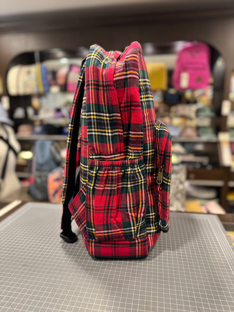 The Red Tartan 🍎 Royal BeeKeeper Backpack