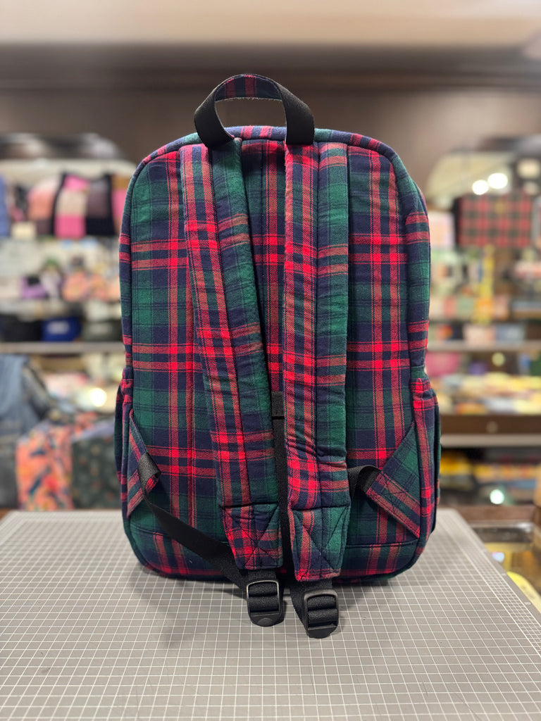 The Green Tartan 🌲 Royal BeeKeeper Backpack