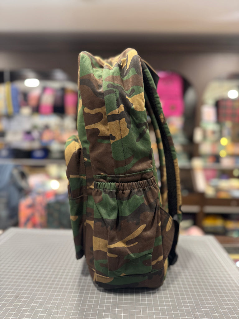 The Classic Camo 🪖 Royal BeeKeeper Backpack