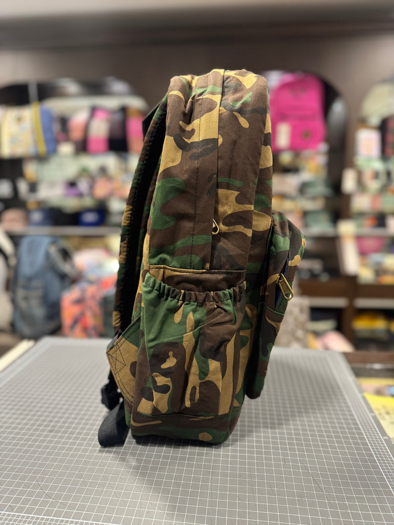 The Classic Camo 🪖 Royal BeeKeeper Backpack