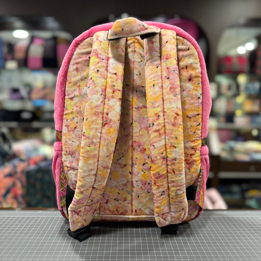 The Pink Plush 💖 Mini-Royal BeeKeeper Backpack
