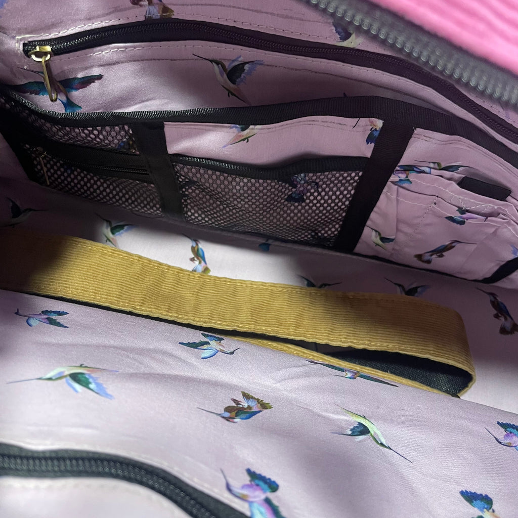 The Diamond Cut 💎 Corduroy Large BeeKeeper Weekender (Da Vinci Collection)