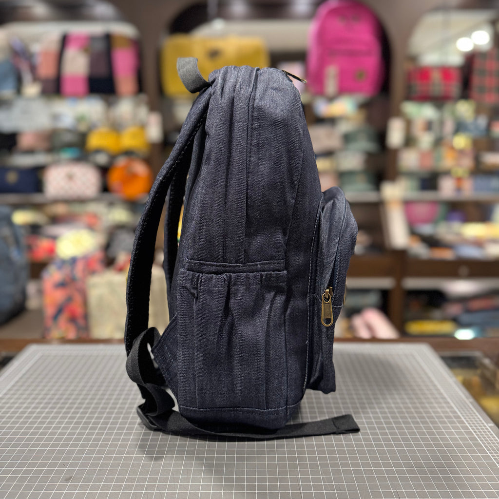 The Dark Denim 👖 Mini-Royal BeeKeeper Backpack