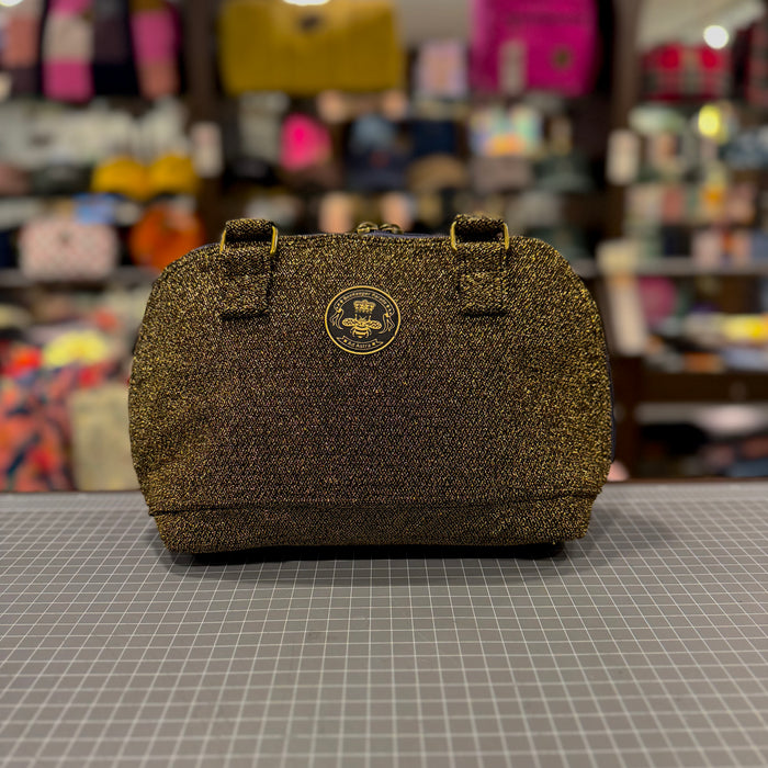 The Glitter & Gold ✨ BeeKeeper Clamshell 🐚 Handbag