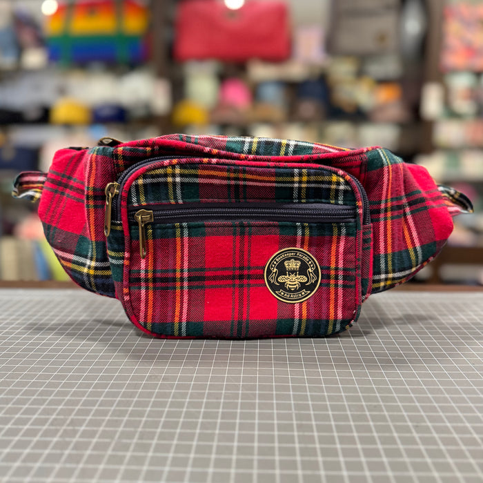 The Red Tartan 🍎 BeeKeeper Bumbag