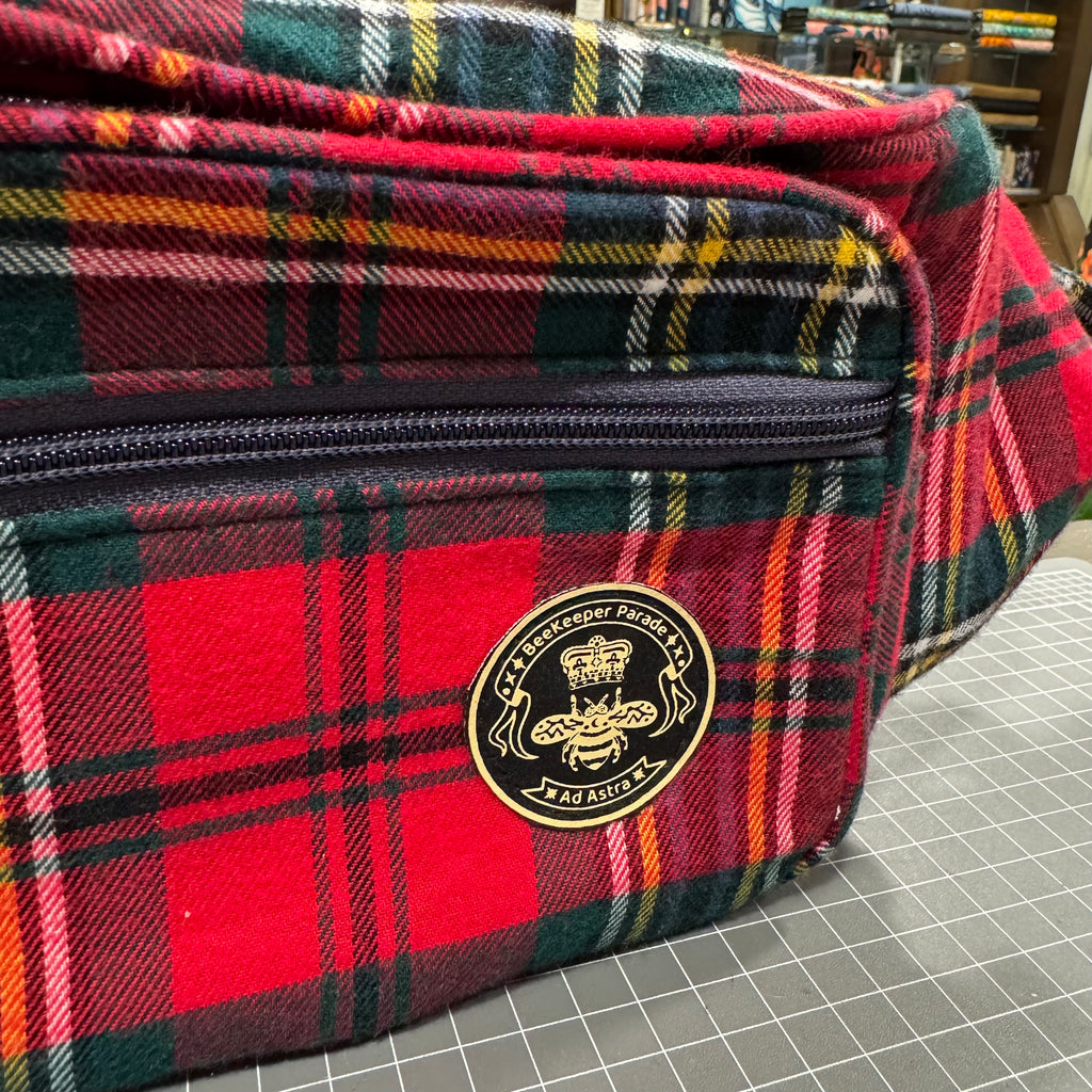 The Red Tartan 🍎 BeeKeeper Bumbag