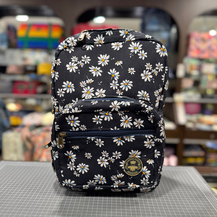The Midnight Daisy 🖤🌼 Mini-Royal BeeKeeper Backpack