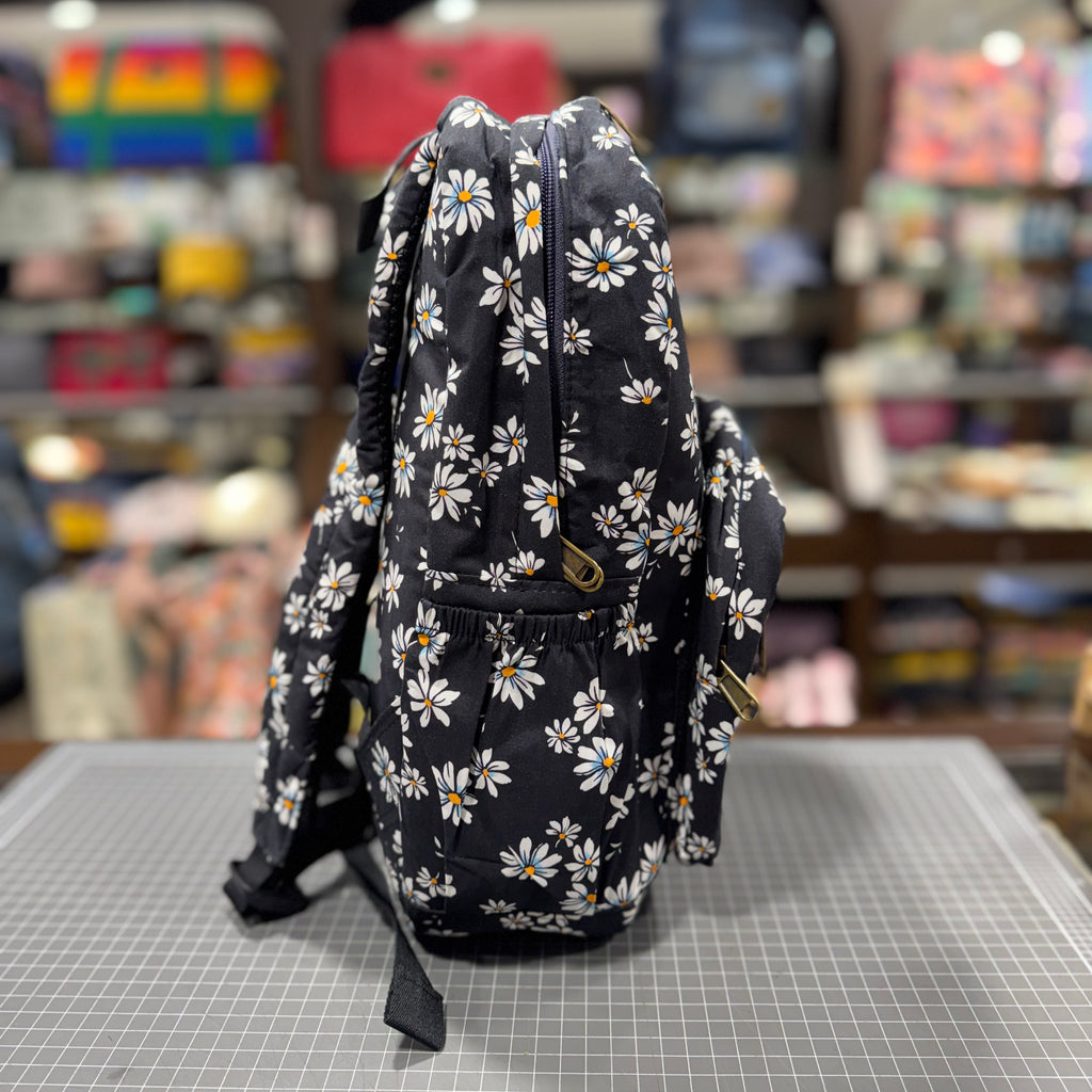 The Midnight Daisy 🖤🌼 Mini-Royal BeeKeeper Backpack