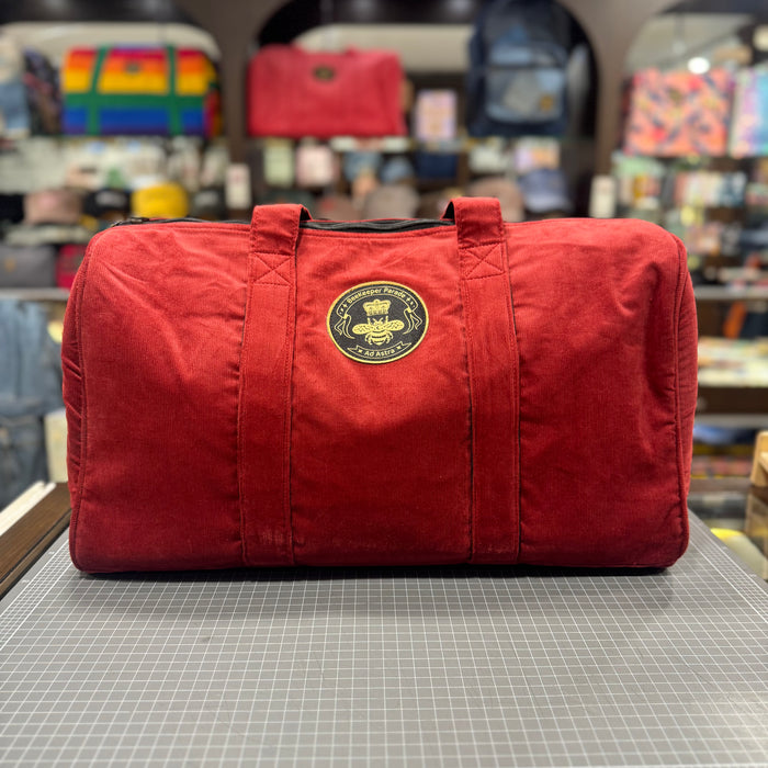 The Red Wine 🍷 Burgundy Corduroy BeeKeeper Carry-All