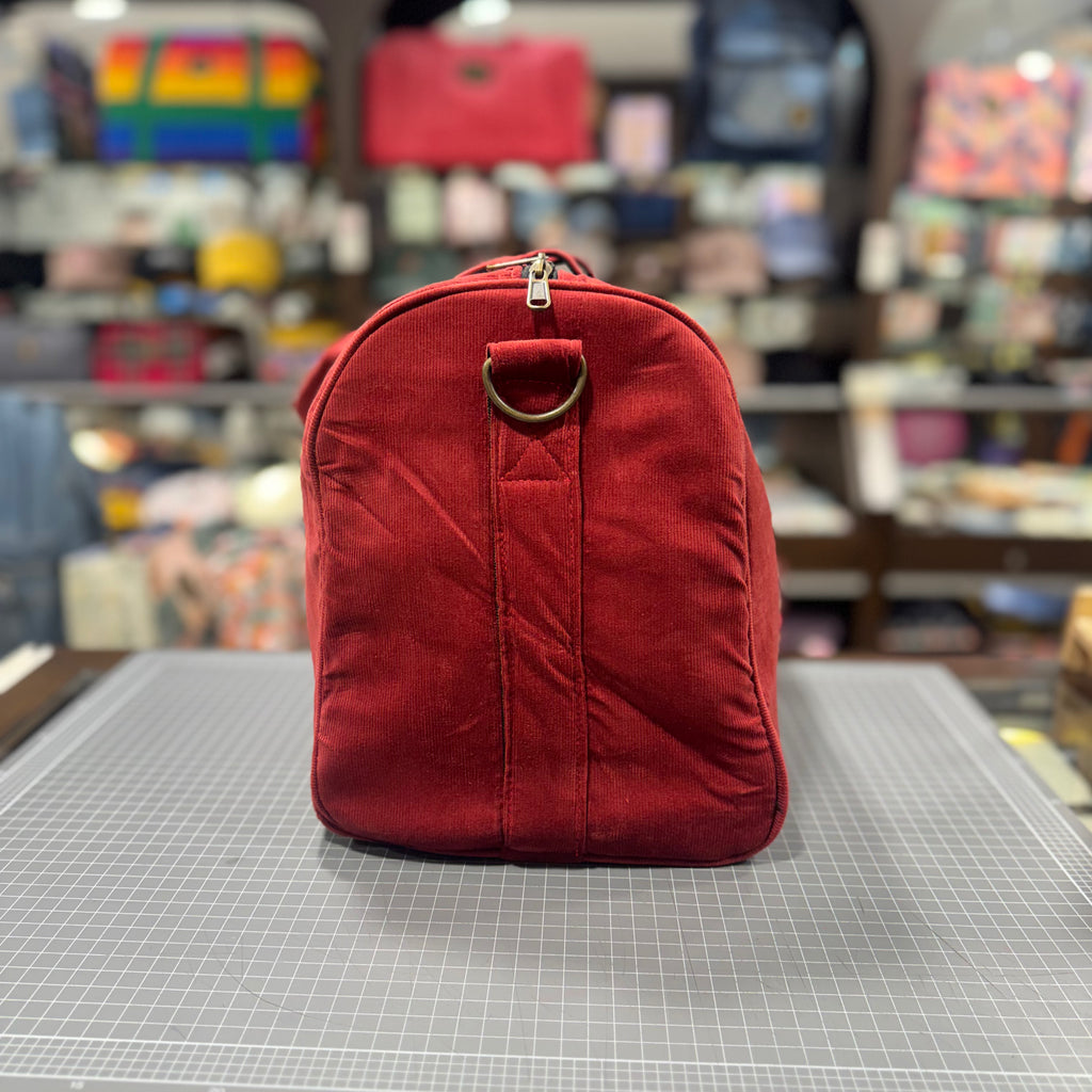 The Red Wine 🍷 Burgundy Corduroy BeeKeeper Carry-All