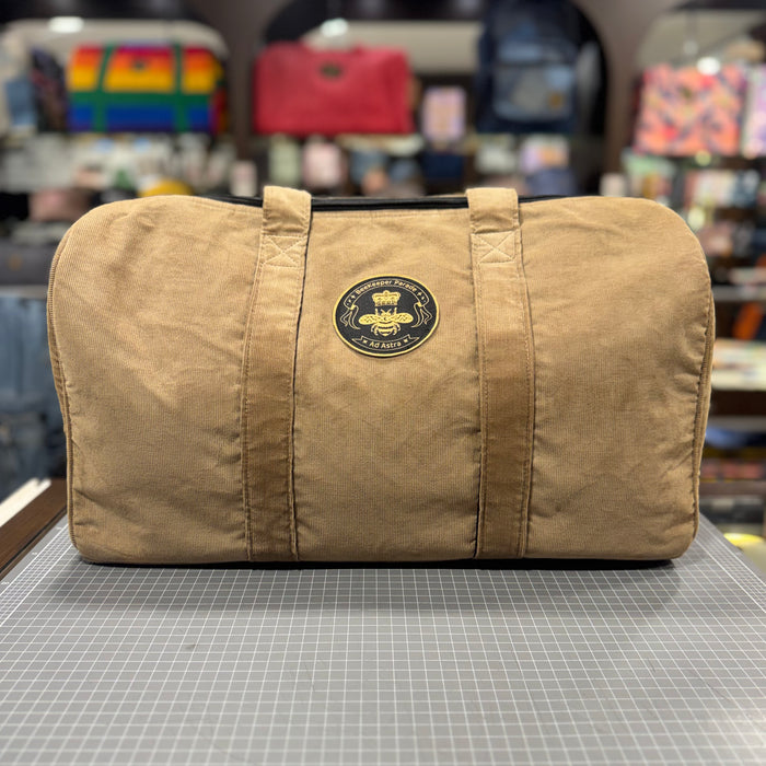 The Chai ☕️ Brown Corduroy BeeKeeper Carry-All