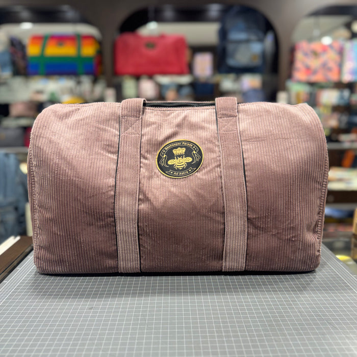 The Lilac 💐 Purple Corduroy BeeKeeper Carry-All