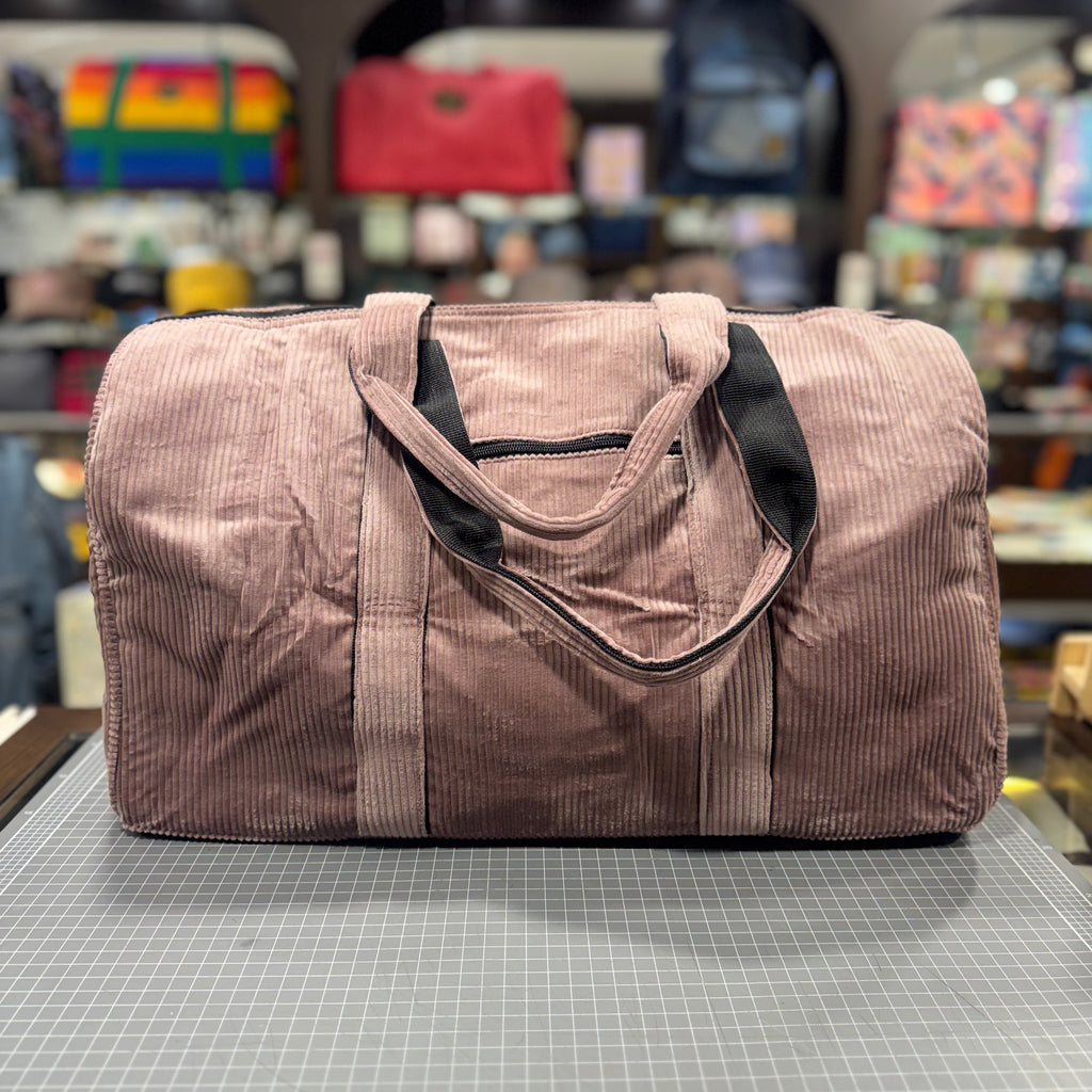 The Lilac 💐 Purple Corduroy BeeKeeper Carry-All