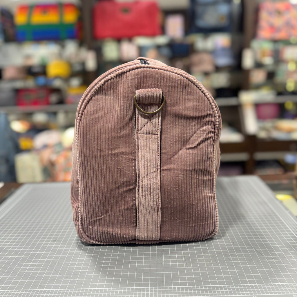 The Lilac 💐 Purple Corduroy BeeKeeper Carry-All