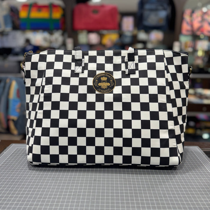 The Checkerboard 🏁 KOKYKAI LOTUS Tote
