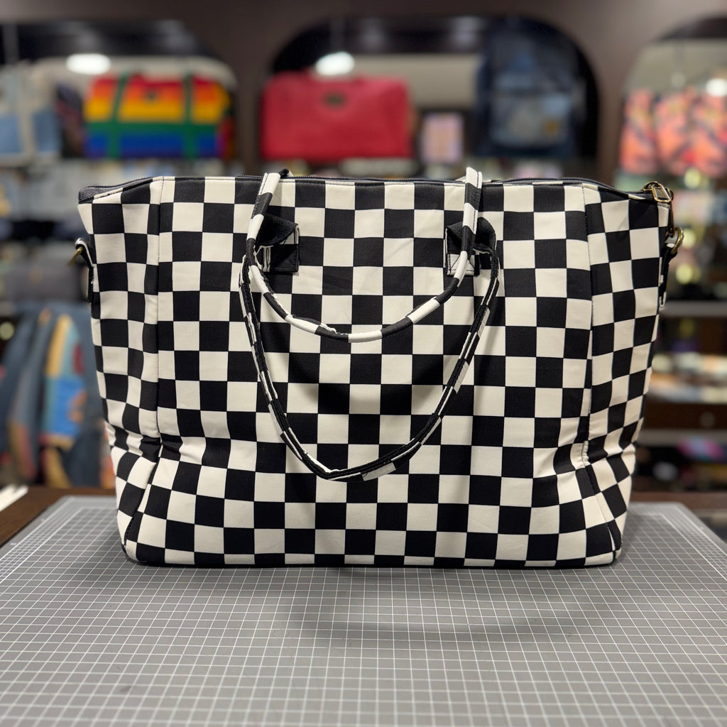 The Checkerboard 🏁 KOKYKAI LOTUS Tote
