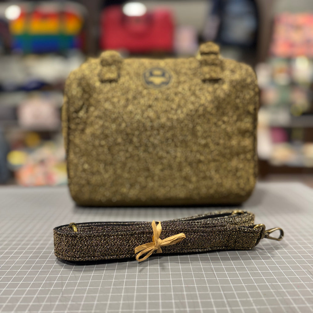 The Glitter & Gold ✨ BeeKeeper Mini Carry All Handbag