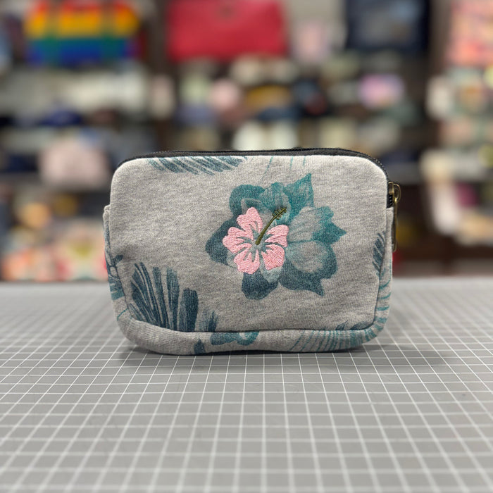 The Hibiscus 🌺 Embroidered BeeKeeper Phone + Passport Sleeve