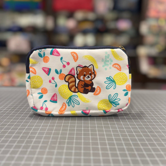 The Red Panda ❤️🥟 Embroidered BeeKeeper Phone + Passport Sleeve