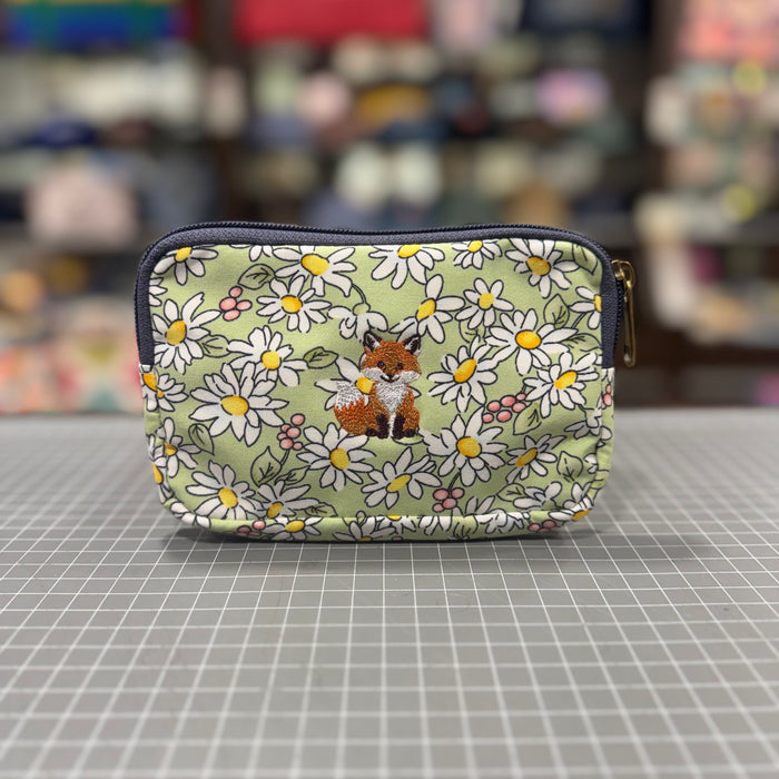 The Fox 🦊 Embroidered BeeKeeper Phone + Passport Sleeve