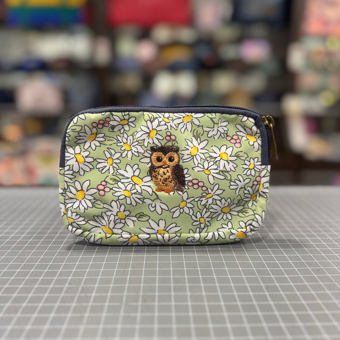 The Owl 🦉 Embroidered BeeKeeper Phone + Passport Sleeve