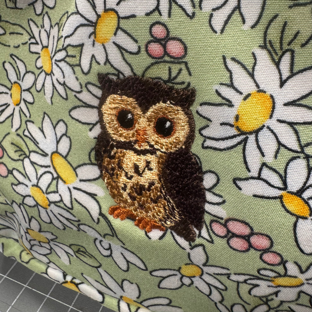 The Owl 🦉 Embroidered BeeKeeper Phone + Passport Sleeve