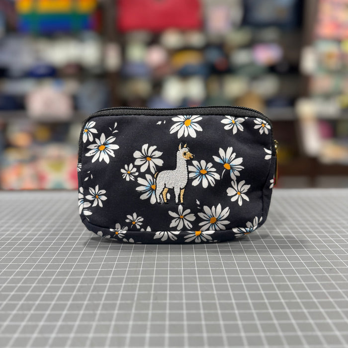 The Llama 🦙 Embroidered BeeKeeper Phone + Passport Sleeve