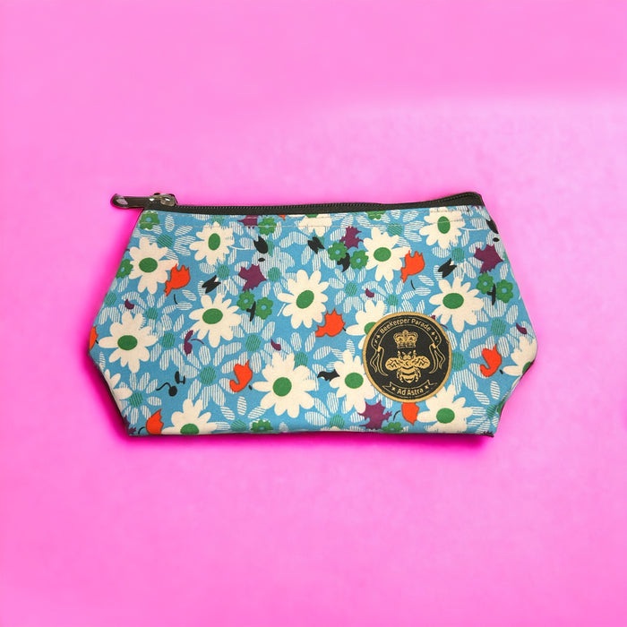 THE FLOWERS OF THE LAKE Small Toiletry + Makeup Bag