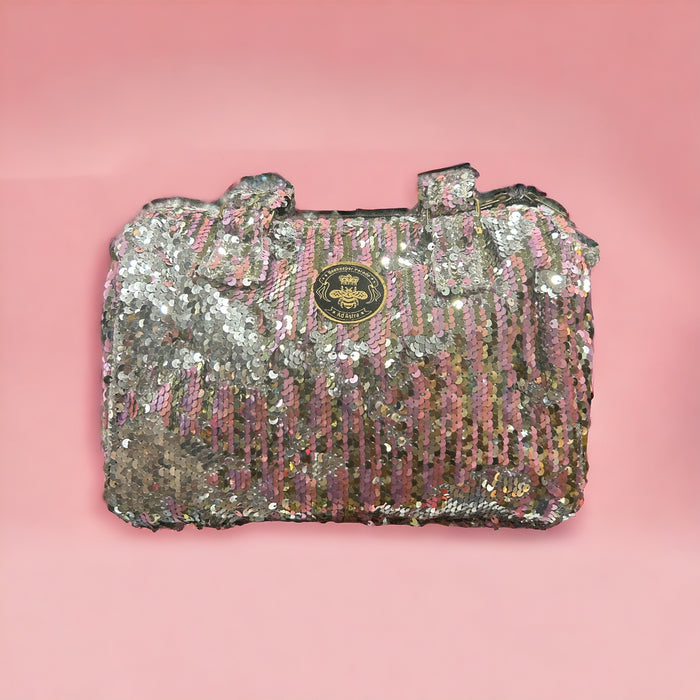 The Barbie Sequin BeeKeeper Mini Carry All Handbag