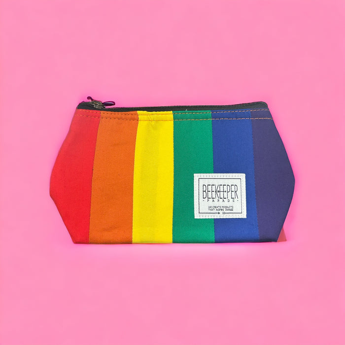 The Rainbow 🌈  Small Toiletry + Makeup Bag