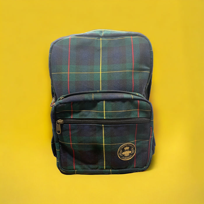 THE TARTAN GREEN Mini-Royal BeeKeeper Backpack