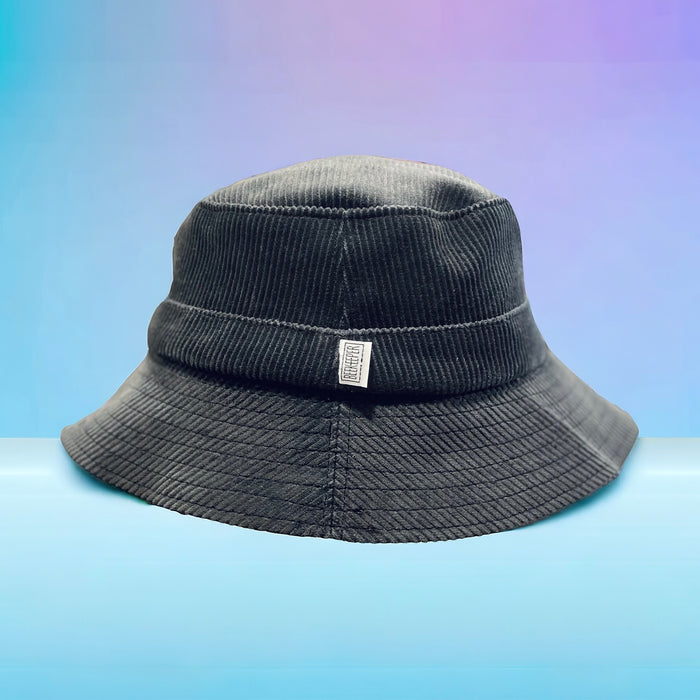 The Panda Black Corduroy 🐼 BeeKeeper Bucket Hats