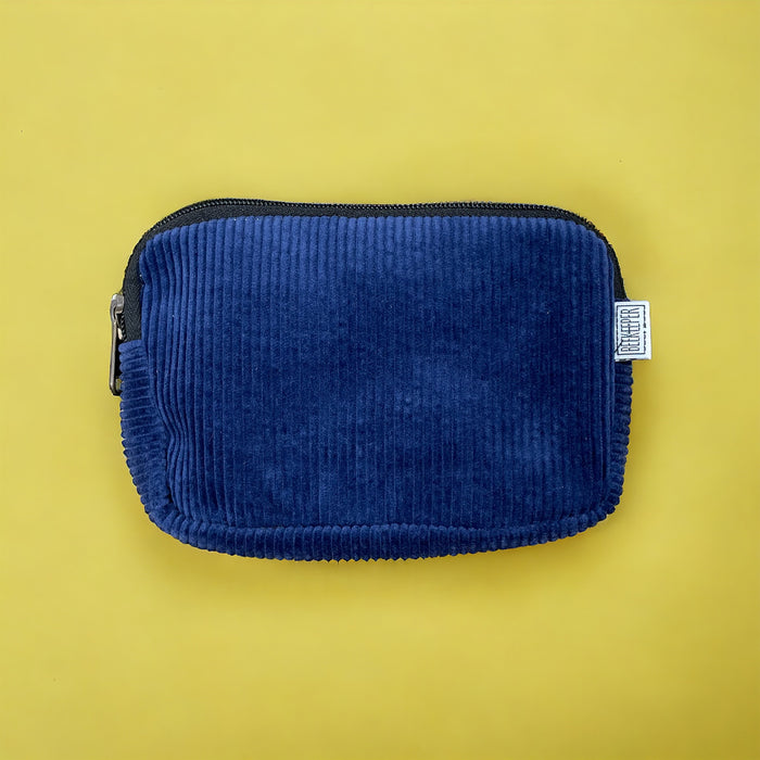 The Panda Blue Corduroy 💙 Phone + Passport Sleeve
