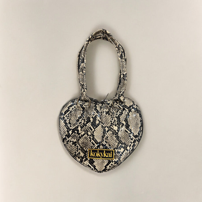 The Python 🐍 kokykai Love Heart Handbag