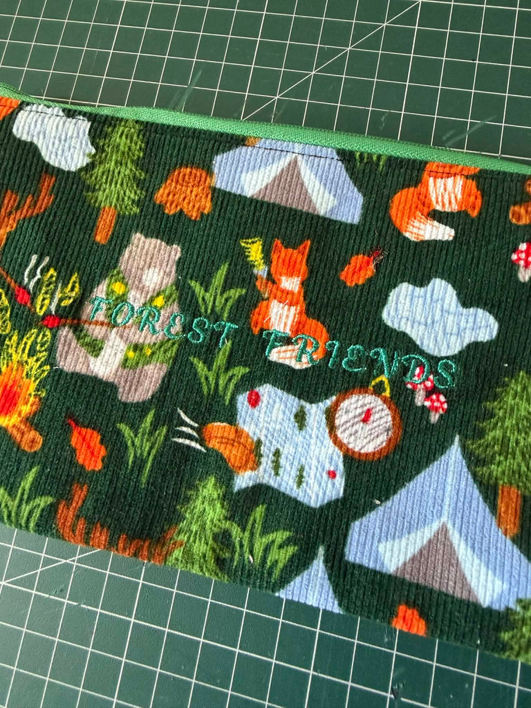 The Forest Friends No. 1 🦊 Beekeeper Pencil Case — Large 🚃 Melbourne Collection