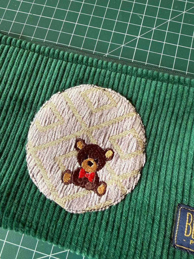 The Teddy Bear 🧸 Beekeeper Pencil Case — Large 🚃 Melbourne Collection