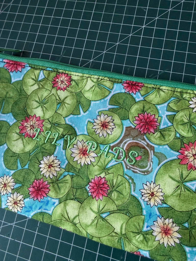 The Lily Pads 🪷 Beekeeper Pencil Case — Large 🚃 Melbourne Collection