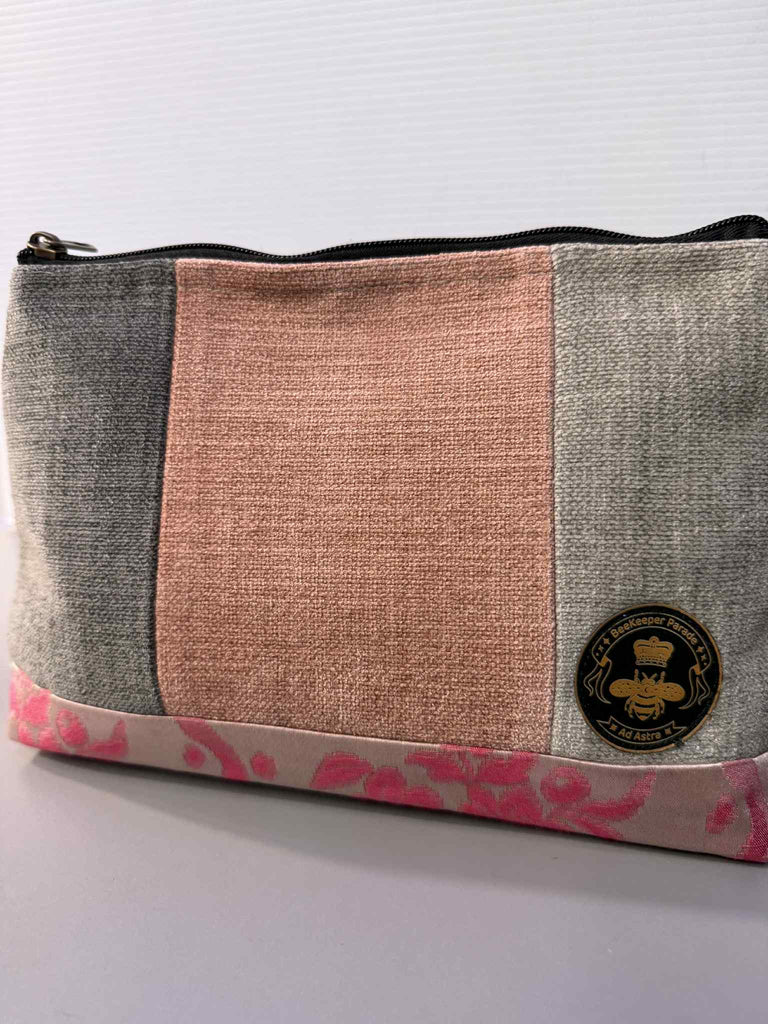 Pastel Tricolour ☁️ Large Toiletry + Makeup Bag