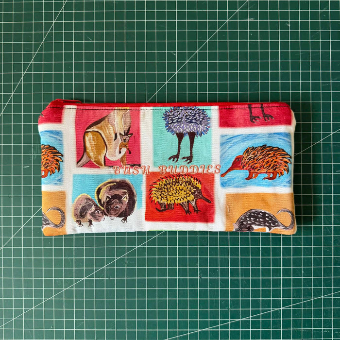 The Bush Buddies 🦘🐨 Beekeeper Pencil Case — Large 🚃 Melbourne Collection