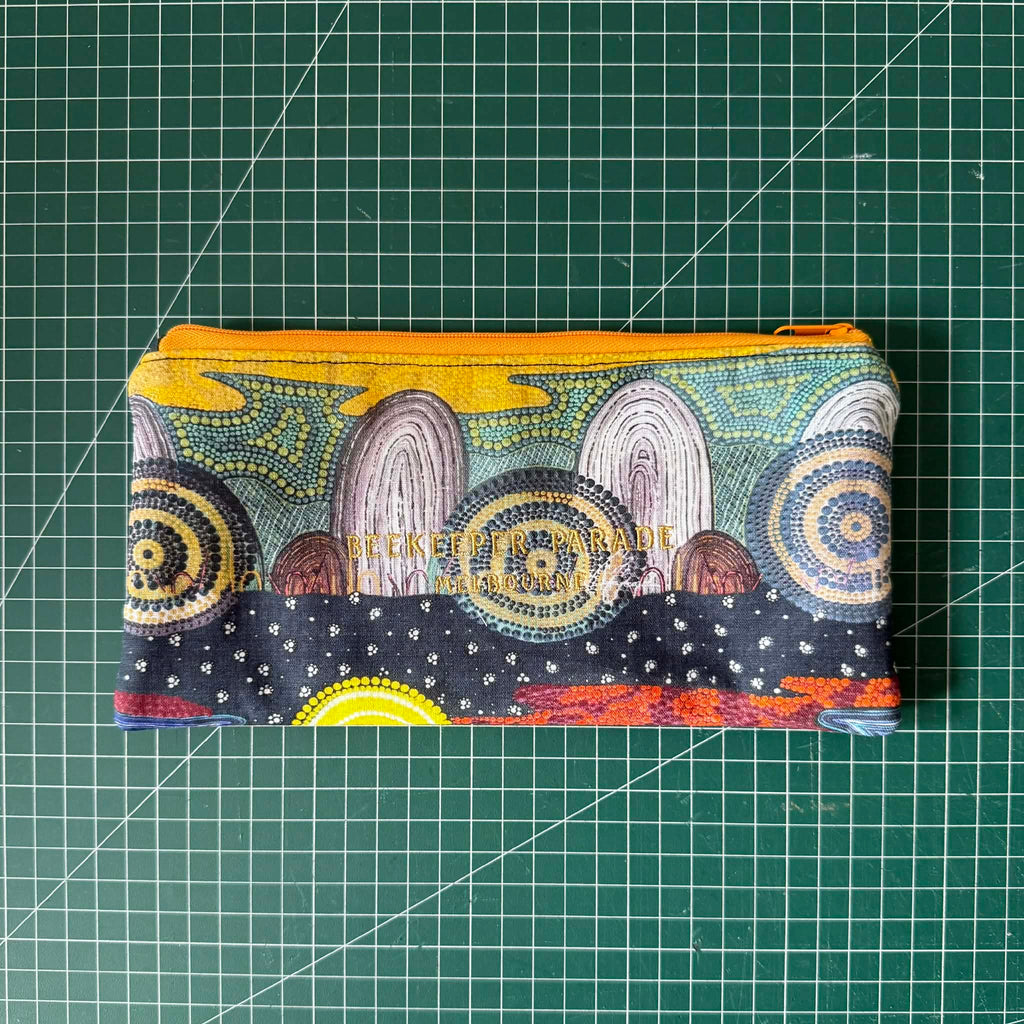The Starry Night 🌌 Beekeeper Pencil Case — Large 🚃 Melbourne Collection