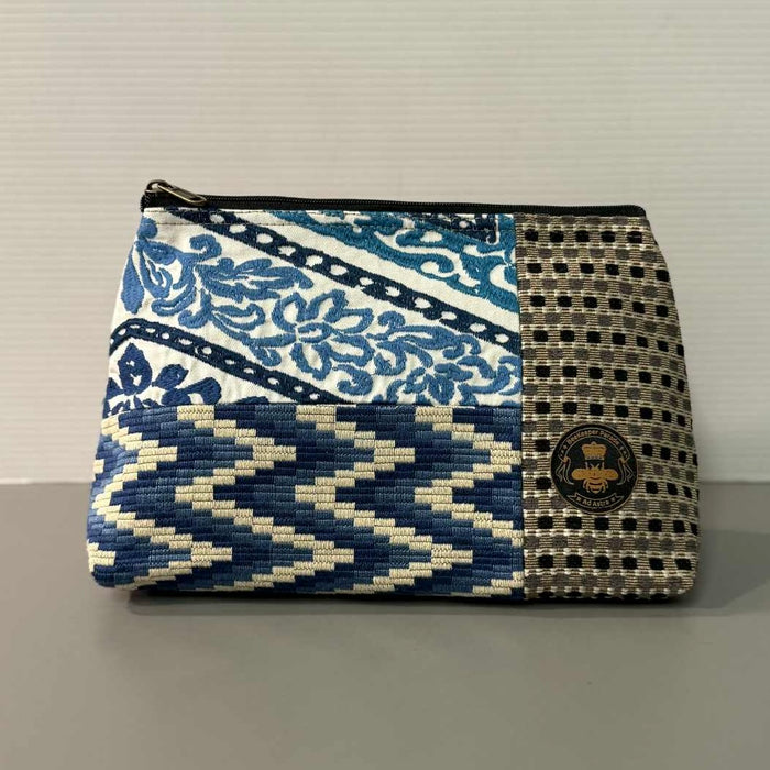 The Blue Electric ⚡️ Large Toiletry + Makeup Bag
