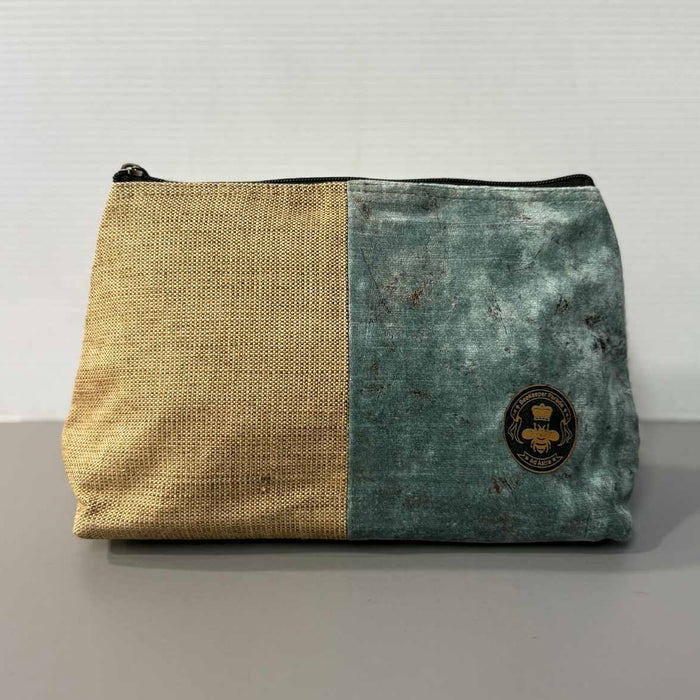 Blue and Gold ⚜️ Large Toiletry + Makeup Bag