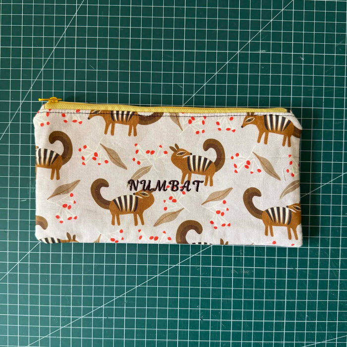 The Numbat 🍂 Beekeeper Pencil Case — Large 🚃 Melbourne Collection