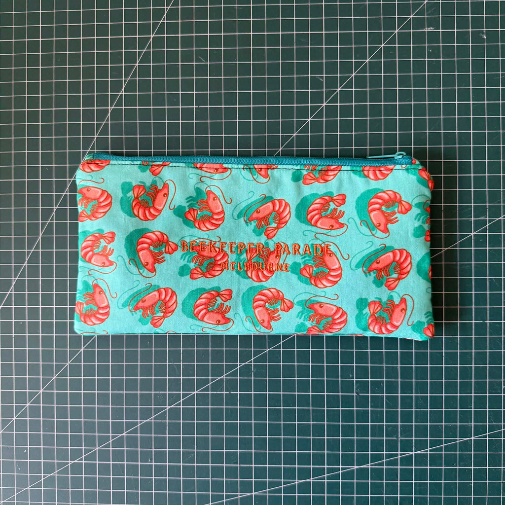 The Prawns 🦐 Beekeeper Pencil Case — Large 🚃 Melbourne Collection